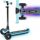  Cariboo LEDstar Dreirädriger Balance-Scooter, türkis