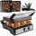  Kontakt, klappbar, traditioneller Elektrogrill MalTec SM4500W silber/grau 2500 W