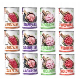  TUF TUF Nassfutter für HUNDE GESCHMACKSMIX 24x800g