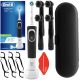  ORAL-B VITALITY 100 ELEKTRISCHE ZAHNBÜRSTE SCHWARZ + ETUI + SPITZEN
