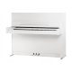 Modernes Klavier Wilhelm Schimmel W114 Moderner Weißglanz + Chrom