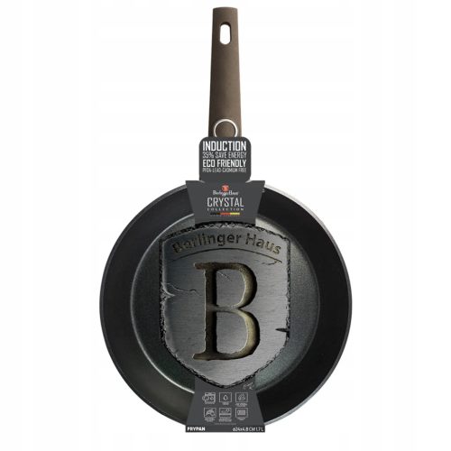  Berlinger Haus BASIC traditionelle Bratpfanne, 28 cm, Teflon