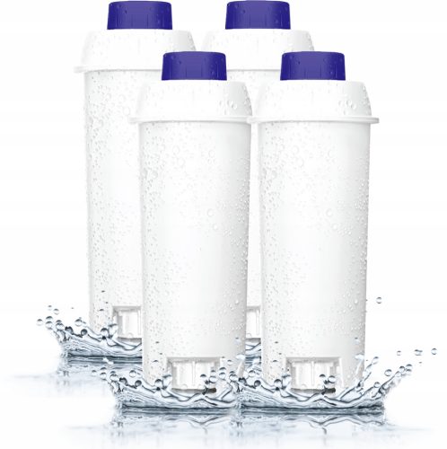  4x Wasserfilter für Delonghi Kaffeemaschine, Ersatz - Sillar Filterkartusche