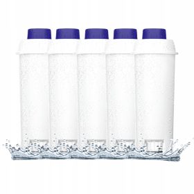    Sillar 5_SIL001 Wasserfilter für Delonghi Kaffeemaschine, 5 Stk.