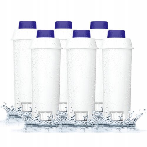  Sillar 6_SIL001 Wasserfilter für Delonghi Kaffeemaschine, 6 Stk.