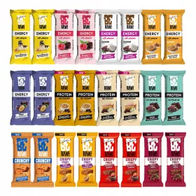   BeRAW Proteinriegel Erdnussbutter & Energieriegel - Einfache Zutaten, hoher Proteingehalt