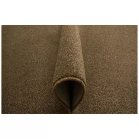    200x250 cm WEICHER IZMIR-TEPPICH AUF FILZBRAUN-BEIGE-MELANGE-FLEECE