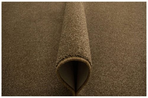  200x250 cm WEICHER IZMIR-TEPPICH AUF FILZBRAUN-BEIGE-MELANGE-FLEECE