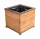  KONIUSZEK OGRODY Blumentopf 53 cm x 53 x 50 cm Durchmesser 53 cm Holztöne Braun und Beige, Palisander
