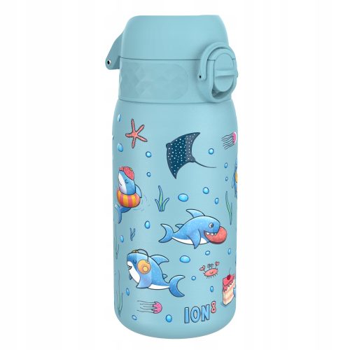  LEICHTE STAHLWASSERFLASCHE EDELSTAHL SHARKS SINGLE ION8 0,4 l