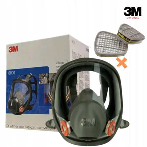3M 6800 Vollgesichts-Staubmaske