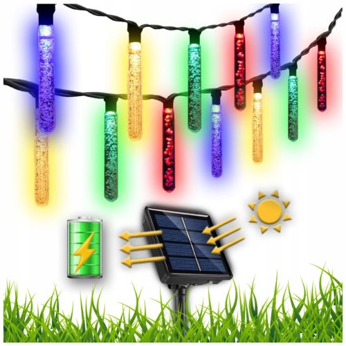  YoloDiem Girlande 650 cm batteriebetrieben, Solar