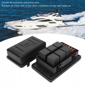 Wasserdichte Relaisbox 24 V 6 5 Pins