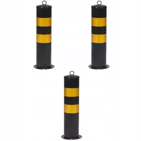 Warnpfosten, Barrikaden, Eingangssicherung, 3-teilig