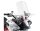 GIVI TRANSPARENTES GLAS 53 x 42 cm (H x B) MOTOMORINI Granpasso 1200 08>16