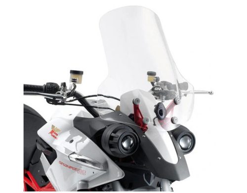 GIVI TRANSPARENTES GLAS 53 x 42 cm (H x B) MOTOMORINI Granpasso 1200 08>16