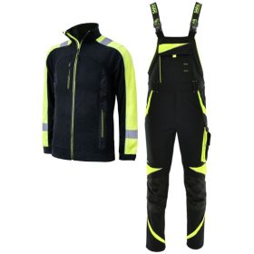   Keilor NEOFLEX lange Arbeitshose BIB PANTS + POLAR CLASSWORK Größe 48