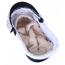    BabyLux SPRING-SCHLAFSACK FÜR KINDERWAGEN MUSLIN 90CM BEIGE