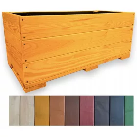  Woodland-Blumentopf 80 cm x 40 x 30 cm aus Holz