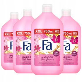  Fa Magic Oil Dusch- und Badegel Pink Jasmine 4x750ml