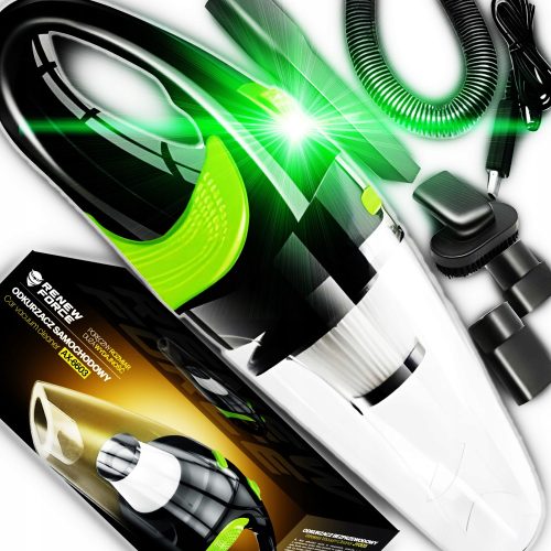  Handstaubsauger DexXer + TOURISTISCHER HEPA-FILTER FÜR AUTO, schwarz