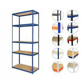 Lagerregal aus Metall 213 x 100 x 40 cm