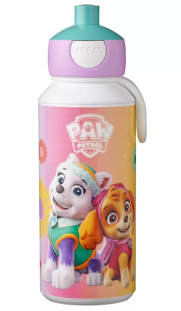 Kinder Trinkflasche Aus Aluminium – 400 Ml, Mit Paw Patrol Design