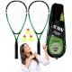 Nils NRS001 Schläger mit Federballset + CGROT Sports Guide IDEAL zum EINKAUFEN LERNEN