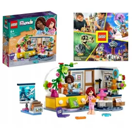  LEGO Friends 41740 Aliyas Zimmer + LEGO KATALOG 2024 NEU