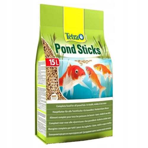  Tetra Pond Sticks Fischfutter 15l