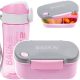  BackUP WASSERFLASCHE aus ungiftigem TRITAN, 400 ml, BPA-FREI, rosa