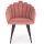 Halmar Stuhl, rosa Stoff, 1 Stk.