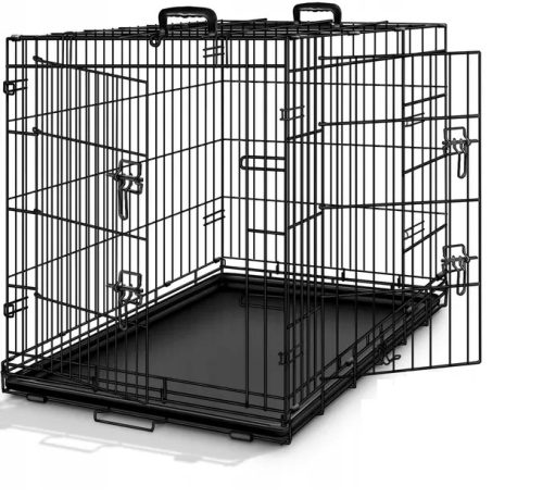  Pulverbeschichteter Stahlkäfig CATLINK großer Hund 71 x 106 x 81 cm