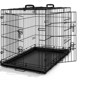    Käfig aus pulverisiertem Stahl Care Life Riesenrasse 76 x 121 x 82 cm