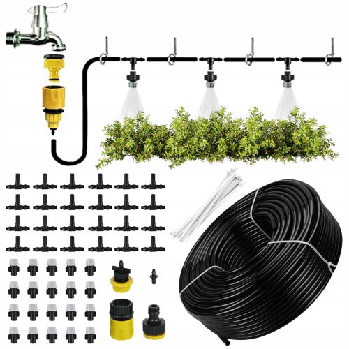  Wasservorhang-Nebelschlauch, 20 m, Spinner, Gartenklimaanlage