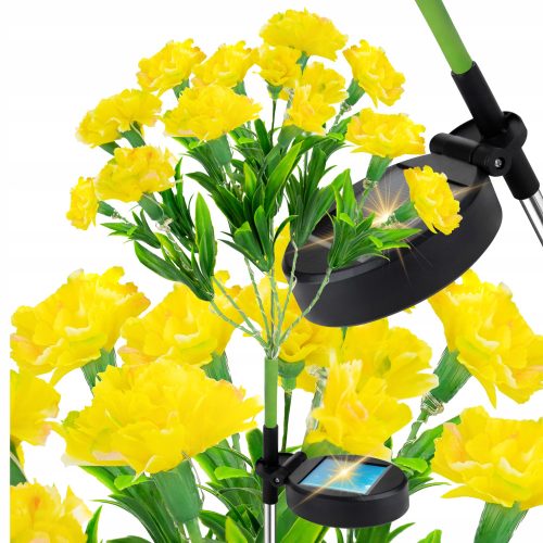  Eddcom eingebettete Solarlampe, weiß, 70 cm, 1 Stk.