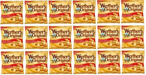 18x 90g WERTHER'S Original Sahnebonbons im Karton