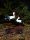  Dekorative Gartenfigur FAMILIE - MUTTER MIT BABY + NEST