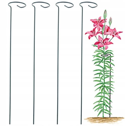  Pflanzenstützen aus Metall 40 cm 5 Stk.