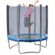 EcoKidWood Trampolin mit Netz 180 cm FT 6 (180-183 cm) + EcoKidWood Classic Aufkleber 1 Stk.