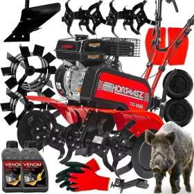  Hortmasz Bodenfräse 90 cm 4100 W 9 PS