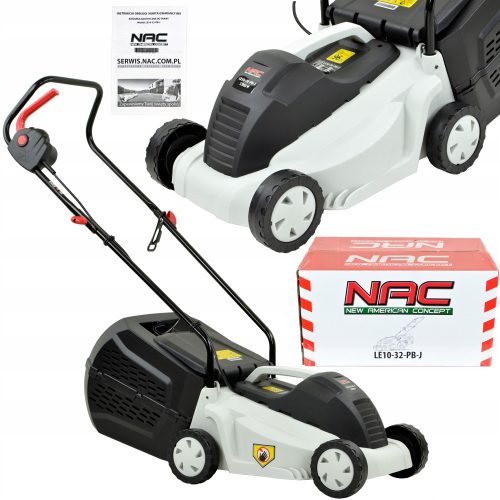  NAC 1000 W Elektro-Rasenmäher 35 l
