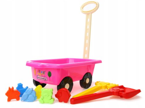 SAND-SET, WAGEN MIT GRIFF, FORMSCHAUFEL