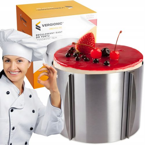 Vergionische Kuchenform 30 x 30 cm, Durchmesser 30 cm