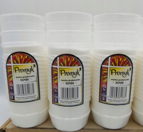 Paraffineinsatz für Kerzen Promyk 50h