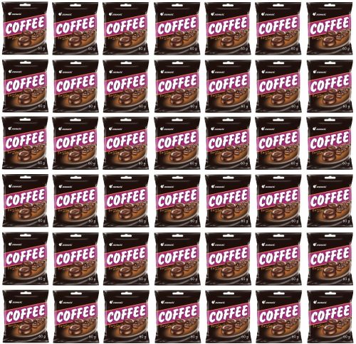 42x 60g JEDNOŚĆ Kaffee-Karamellbonbons im Karton
