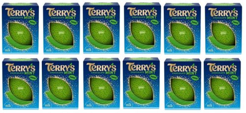 12x 145g TERRY'S Schokolade Minze aus Großbritannien