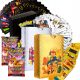  POKEMON-KARTEN-SET 3 DECKS GOLD SILBER SCHWARZ 165 CAT 3IN1 + 2× Pokemon-Karten OBSIDIAN FLAMES 1 Beutel mit 10 Karten