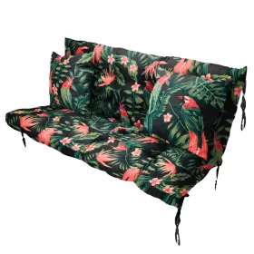  Gartenschaukelkissen 140x55x55 Papageien