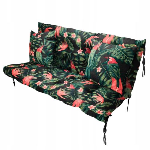 Gartenschaukelkissen 140x55x55 Papageien